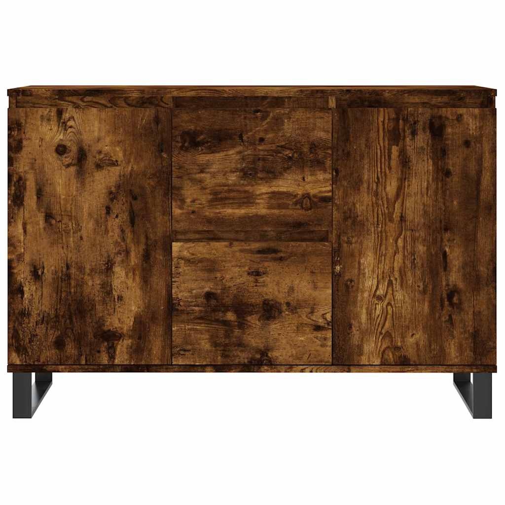 Vidaxl Szafka, Przydymiony Dąb, 104X35X70 Cm, Materiał Drewnopochodny