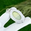 Memorial Day Deal 925 Silver Oval Natural Imperial Jasper Bezel Mother Pendant