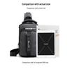 Men's USB Charging Multifunction Shoulder Chest Bag Backpack