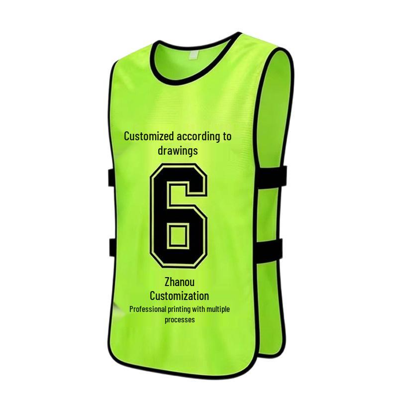 Kids' Anti-Sweat Basketball & Football Training Vest - Team Number & Custom Print Sports Jersey