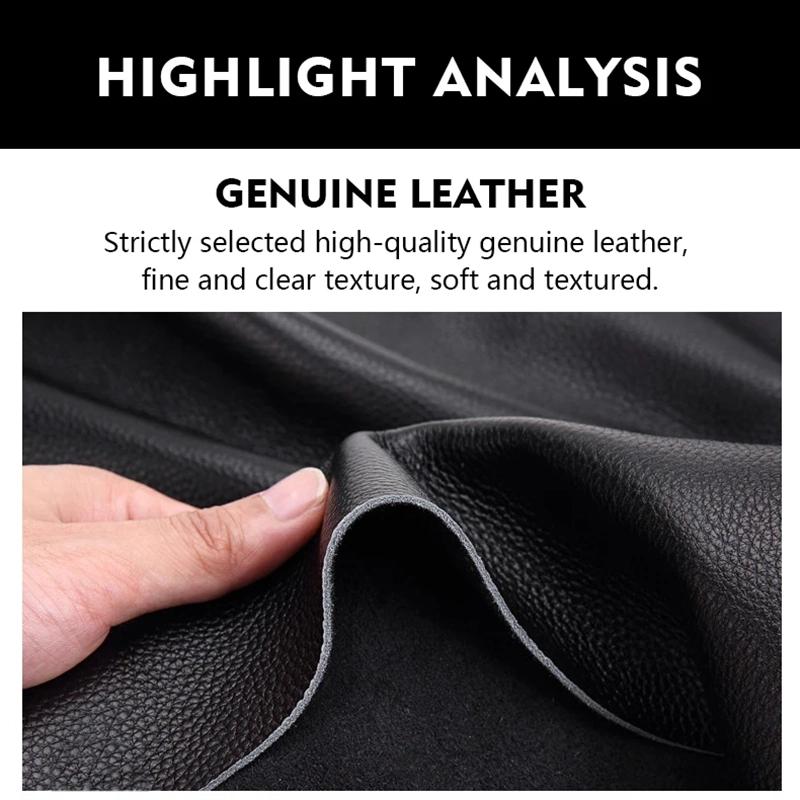 New Design Men Bag Soft Genuine Leather Boy's Flap Cowhide Leather Shoulder Bag Men's Crossbody Messenger Bags Fashion Style