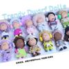 Latest 18Cm Bean Eye Cute Vinyl Doll For Kids Diy Companion Doll For Kids Good Gift Nice Decor Safe Use For Children