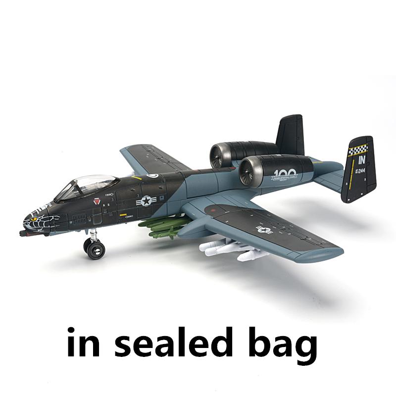 1:72 Creative Military Series Building Blocks New Attack Aircraft Fighter Transport Vehicle M-Track Model Toys For Boy Xmas Gift