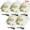 5 Stück Haarspangen 3D Labubu Federhaarspangen Cartoon Plüsch Haarnadeln DIY Entenschnabelspange Kopfschmuck Kinder Haaraccessoires