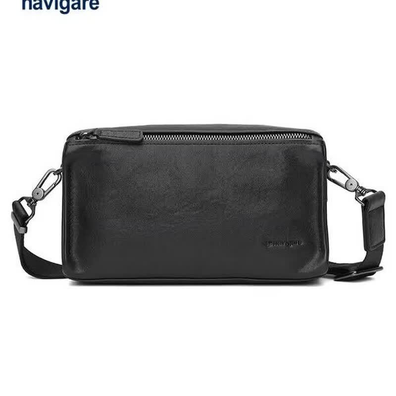 Navigare Herren Crossbody Tasche aus italienischem Leder