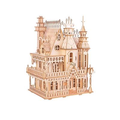 Woody Fantasy Villa 3D Three Dimensional Puzzle Korea 3d Puzzle