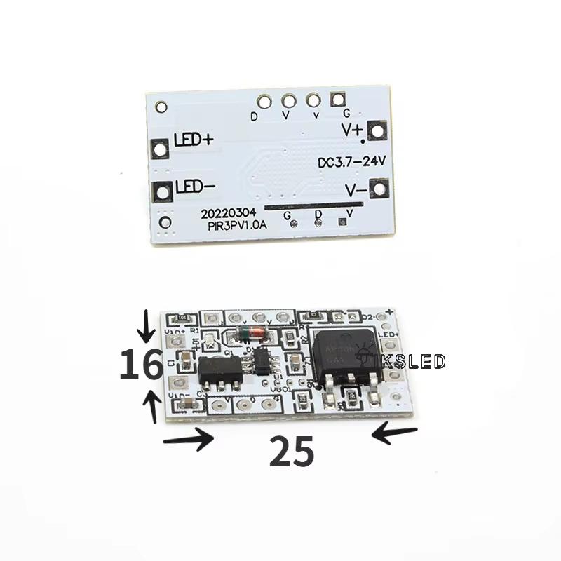 1 Set Dc 3.7V 5V 12V 24V 5A Light Sensor Switch Work In Night Or Day Automatic Auto On Off Photocell Street Light Switch