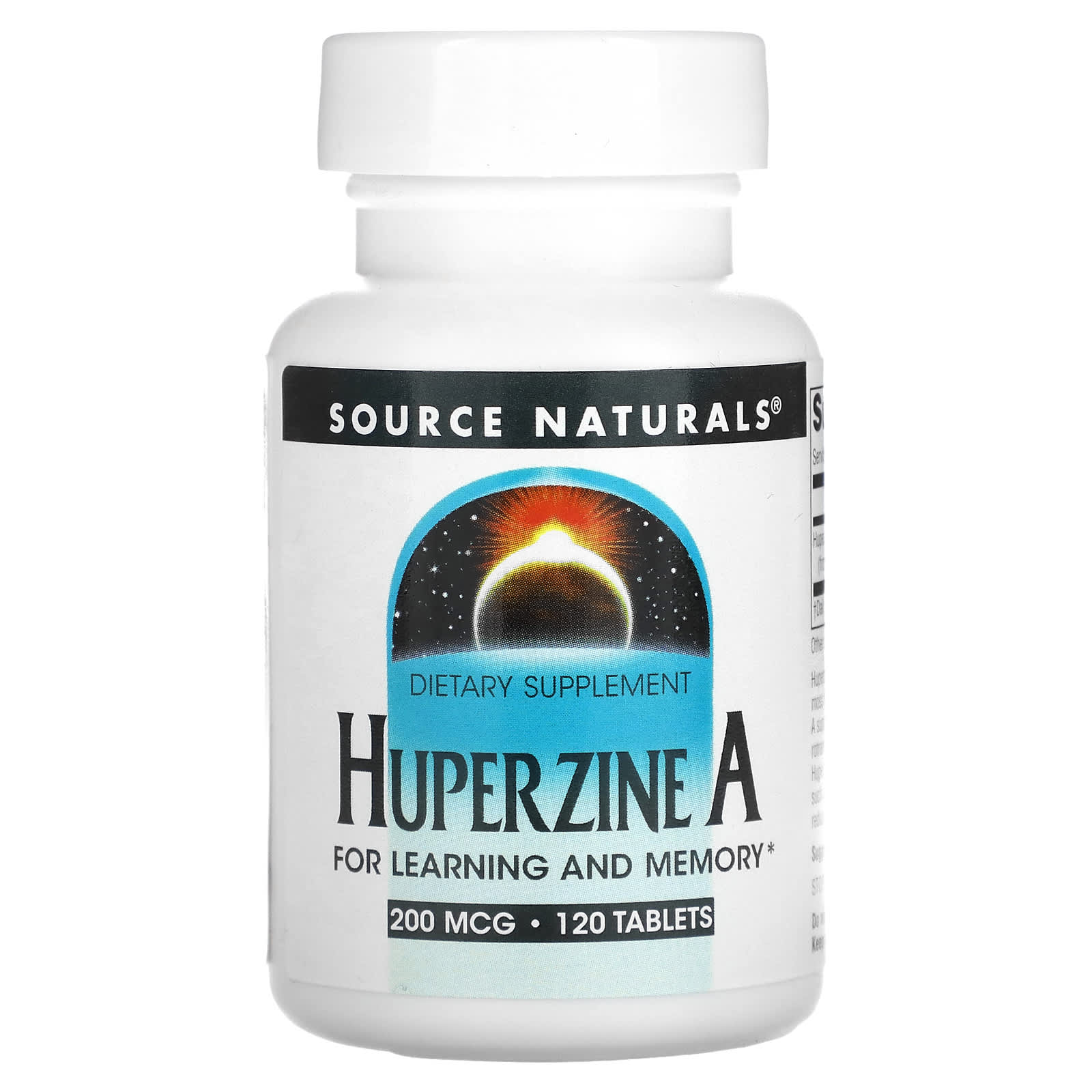 

Source Naturals, Гуперзин А, 200 мкг, 120 табл