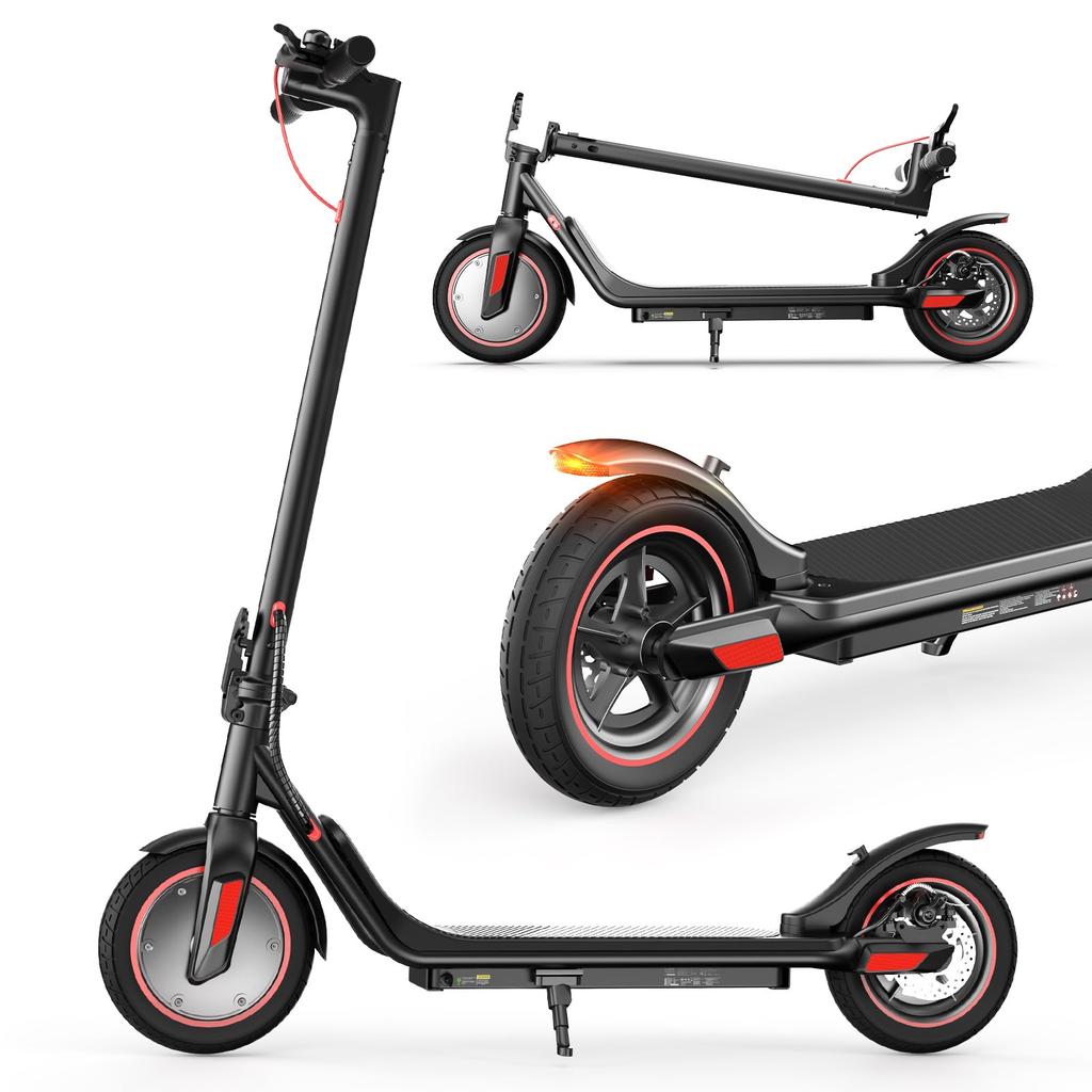 iScooter Monopattino Elettrico I9M City – Motore da 500W, velocità massima 35 km/h, autonomia 30 km, certificato UL2272, design pieghevole(NON ABE)