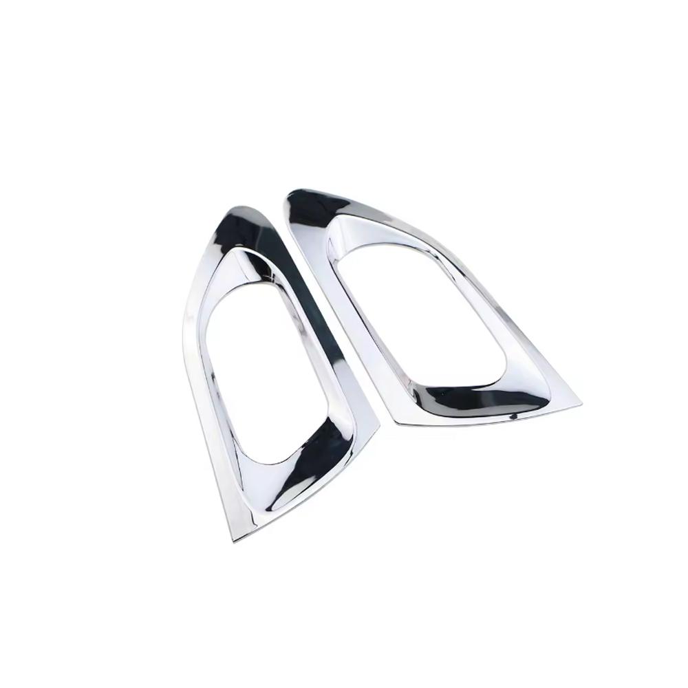 For Peugeot 208 2008 2014- 2018 ABS Front /Back Door Handle Bowl Cover Inner Door Bowl Trim Sticker Car Accessories