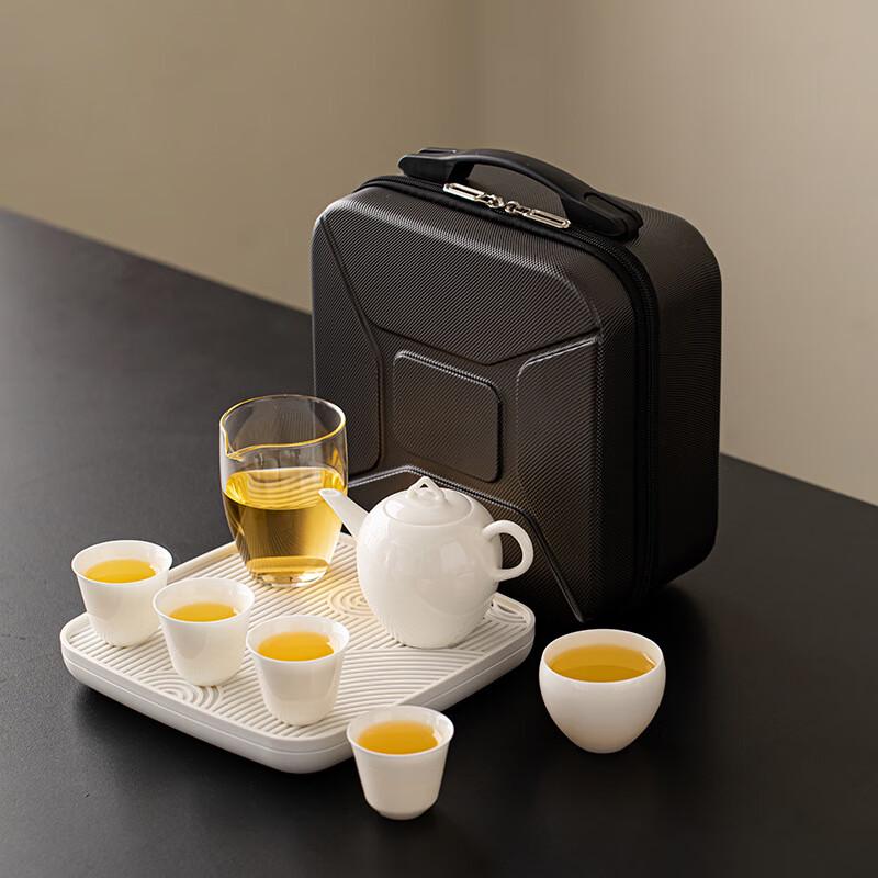 Portable Chinese Ceramic Travel Tea Set