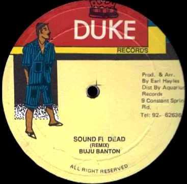 

12inch Record BUJU BANTON - Sound Fi Dead NONE Duke Jamaica Reggae, Ska & Dub Used