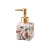 American ceramic hand sanitizer bottle bathroom homestay hotel shower gel empty bottle separate bottle press  dispenser