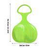 Snow Sled Board Outdoor Winter Plastic Skiing Boards Snowboard Sled Luge for Kid