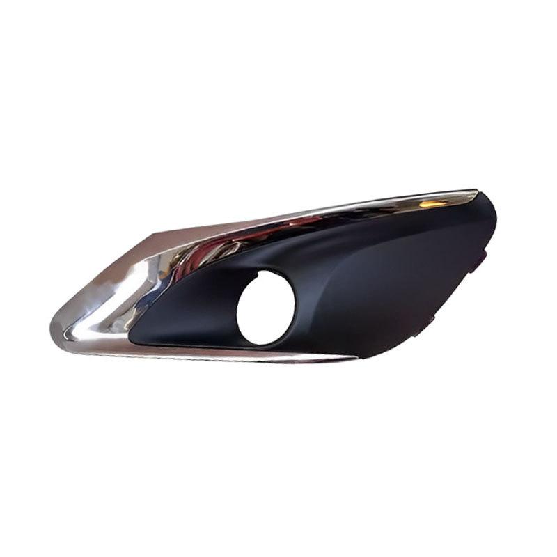 For Peugeot 308S 2015-2016 Car Accessories Front Bumper Fog Light Cover Cap Auto Foglamp Housing Trim Frame Shell Garnish Hood