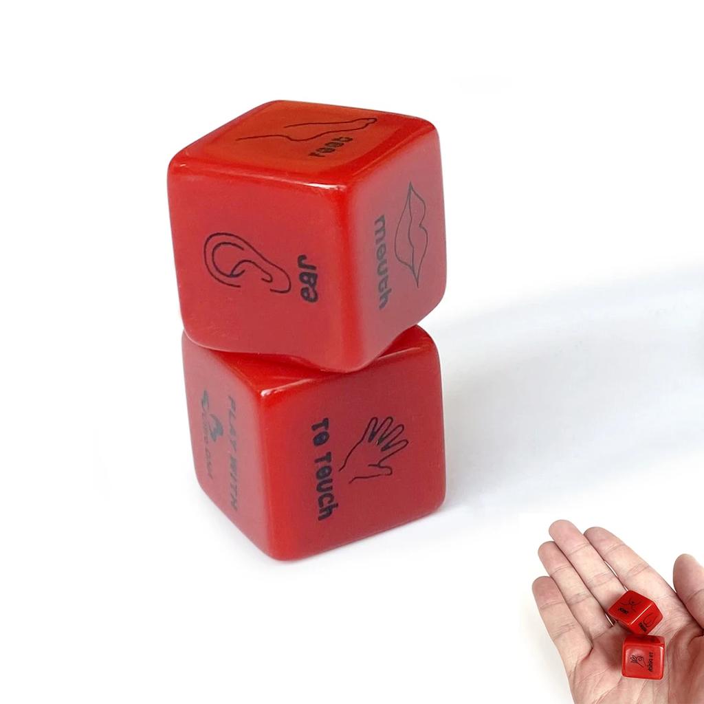 Various Poses Playing Dice Sexy Lingerie Ladies Underwear Erotic Passion Accessories Fun Game