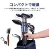JnTech Golf Club Holder Fixed Storage Club Case Club Carry Case Golf Club Bracket Golf Brush Golf Cleaning Brush Storage Stand Golf Club Portable