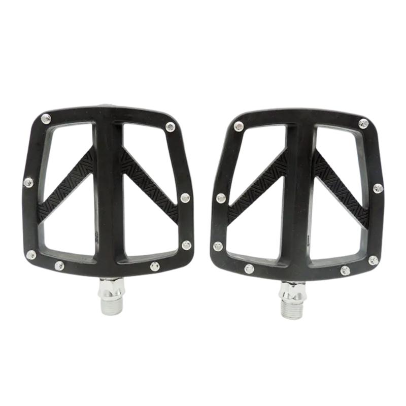 

2lots High Strengths Nylons Cycling Pedals Road Bike Sealeds Bearing Pedals for Cycling Enthusiasts чорний