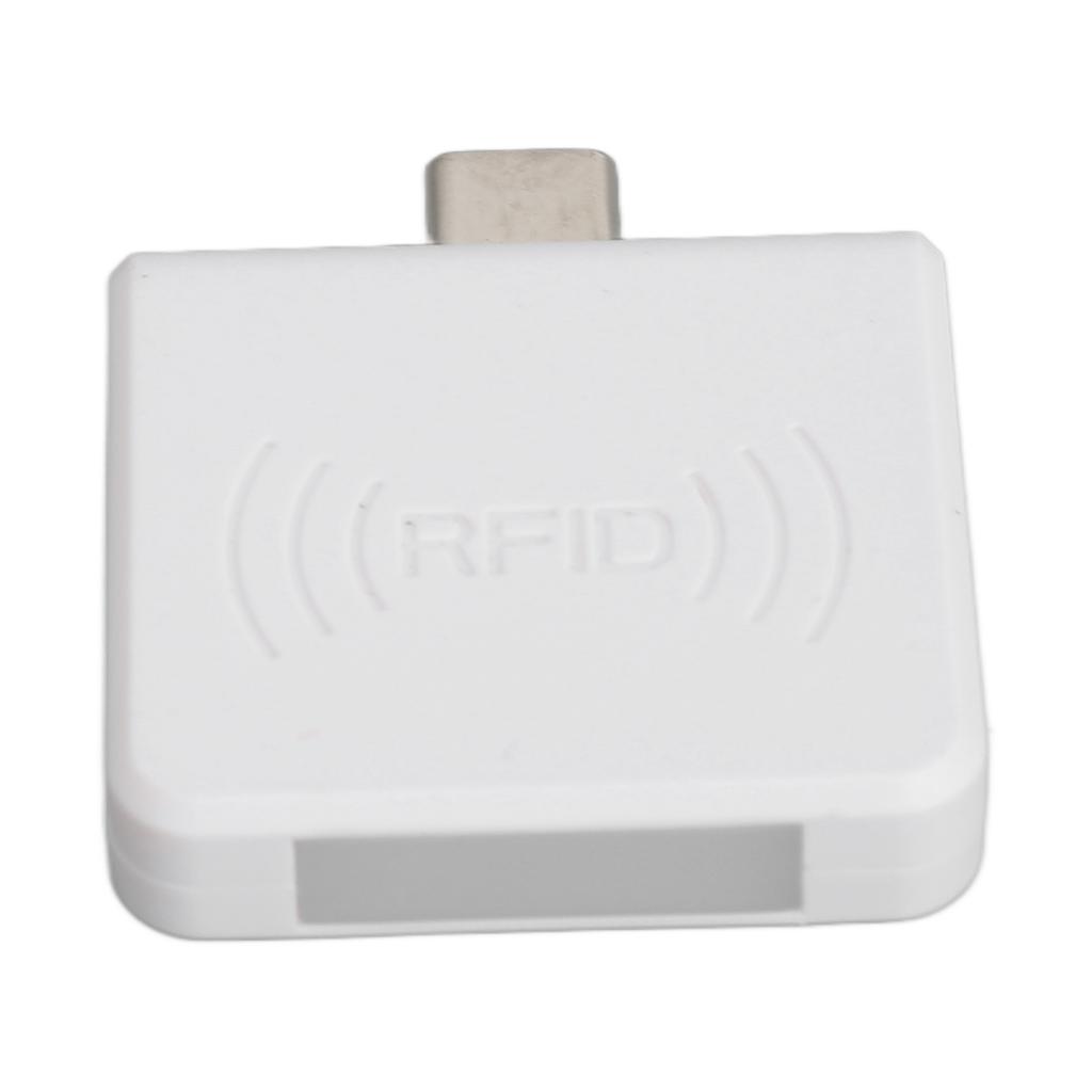 Radio Frequency Identification Card Reader 13.56Mhz Type C IC Card Reader Contactless Mobile Phone Card Reader for