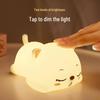 Soft Silicone LED Night Light for Eye Protection – Perfect for Bedside, Nursing, Sleep, and Decoration