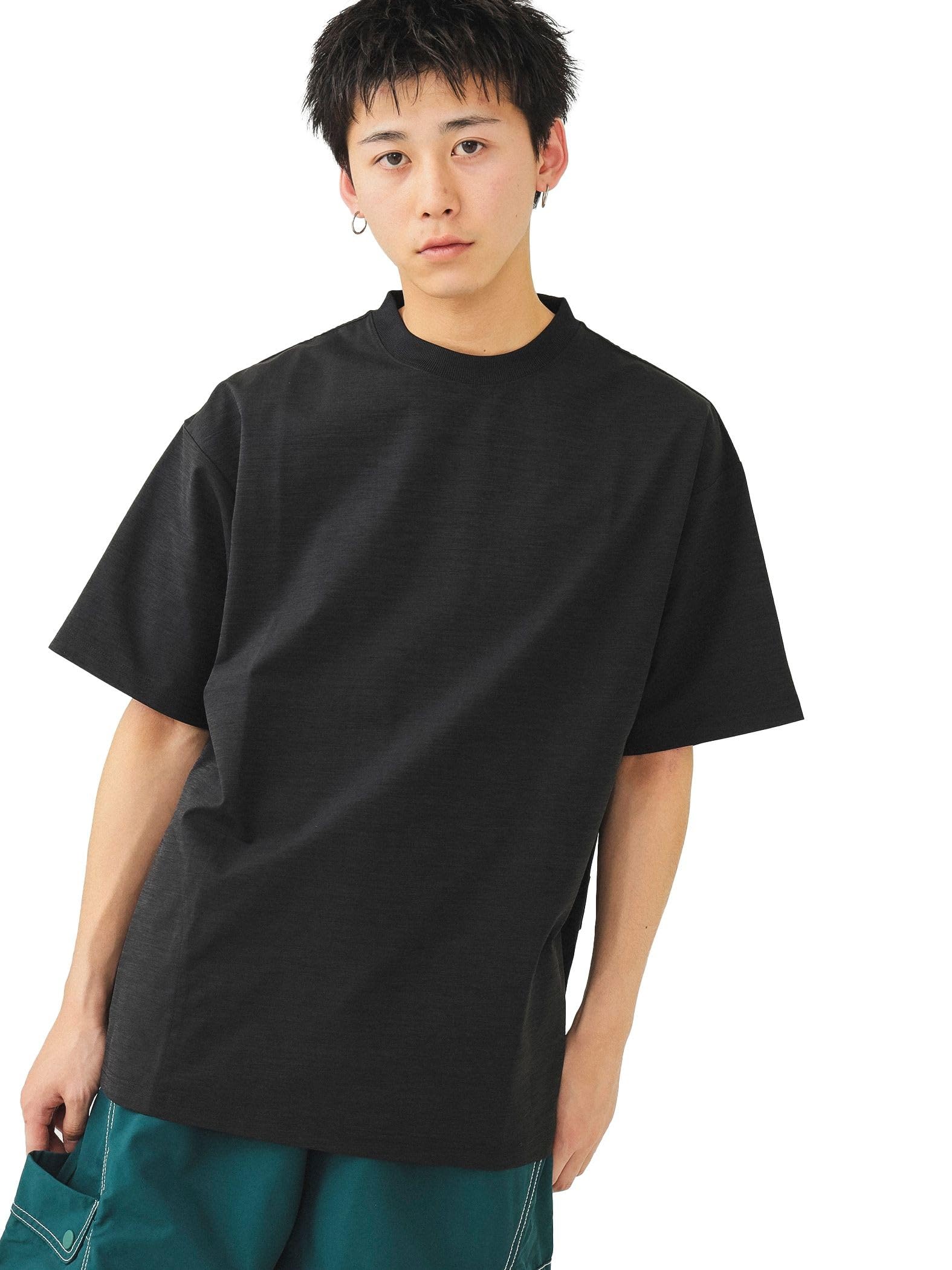 

Beams S/S TEE Active T-Shirt Men s Black Large 11041302147