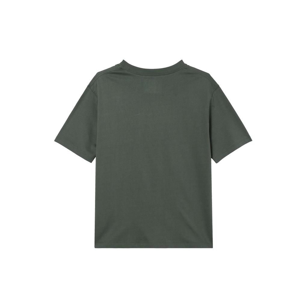 Jordan Paris Saint-Germain Solid Color Letter Embroidery Crew Neck Short Sleeve T-Shirt Women Tops Dark-Grey DZ3261-068