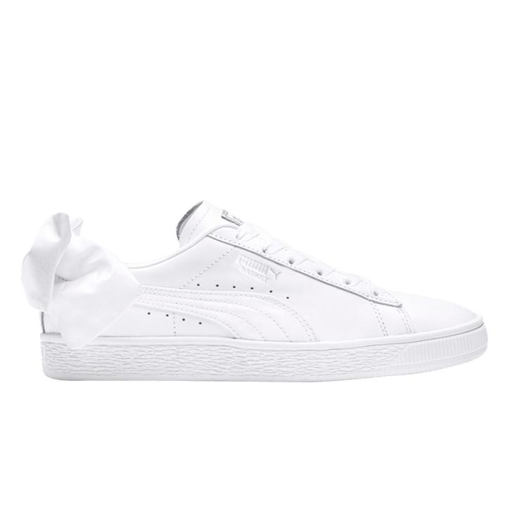 Puma  Basket Bow White Women Sneakers 367319-01