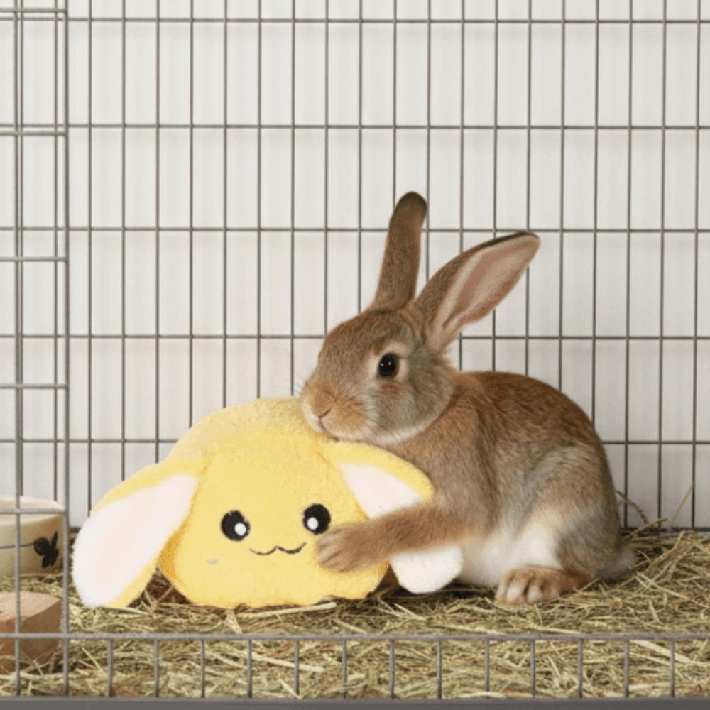 Simulated Buttocks Rabbit Soothing Ball Comfortable Hamster Venting Ball  Small Animal