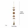 Wooden Boho Tassel Pendant Beaded Home Wall Pendant Boho Wall Decoration  Living Room