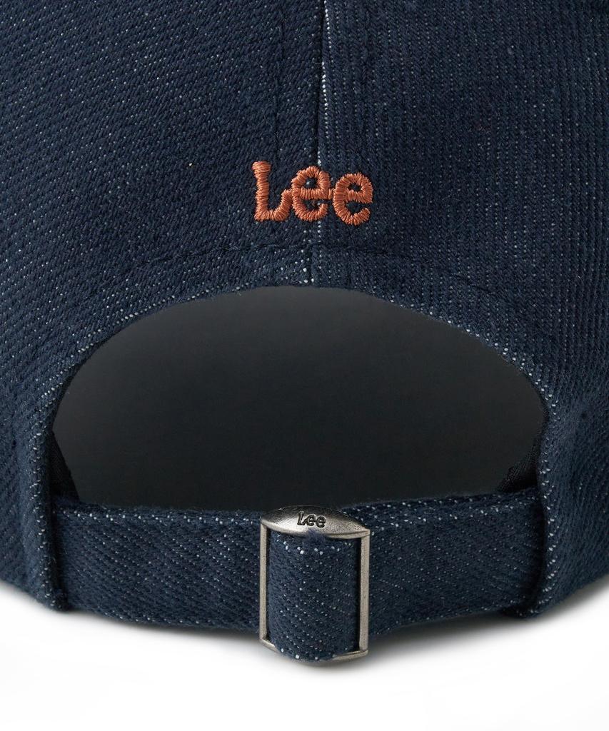 LEE Denim Lettering Ball Cap Indigo Low