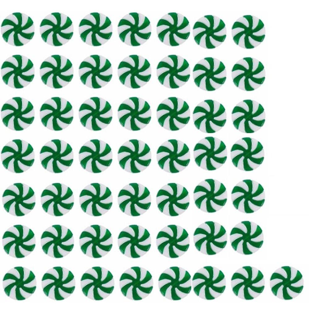 30/50pcs DIY Christmas Candies Pendant 4 Color Simulation Candies Christmas Decoration  New Year