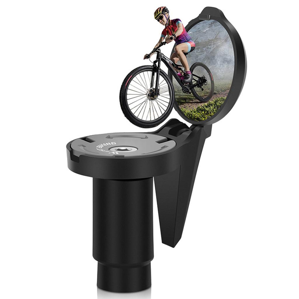 Sykler Bakspeil Styreende Speil Lite Konvekst Sykkelspeil 360-graders Fleksibelt MTB Landeveissykkel Tilbehør