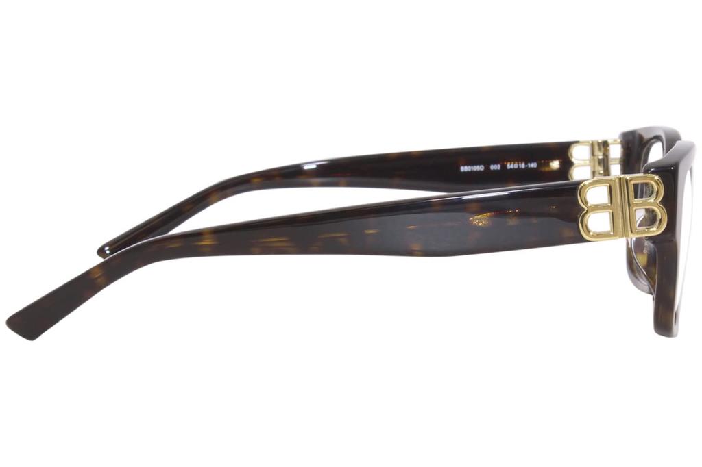 Balenciaga Eyeglasses Frame Women's BB0105O-002 Havana/Gold