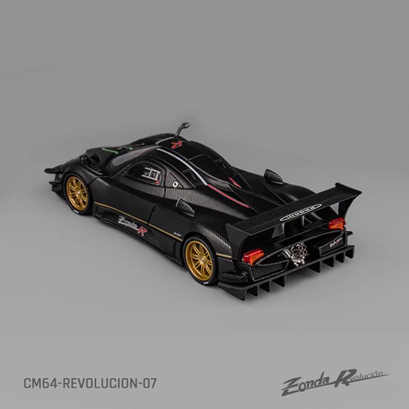 Diecast Original 1:64 Scale Pagani Zonda R Simulation Alloy Car Model Collection Decoration Toy Gift Souvenir Display