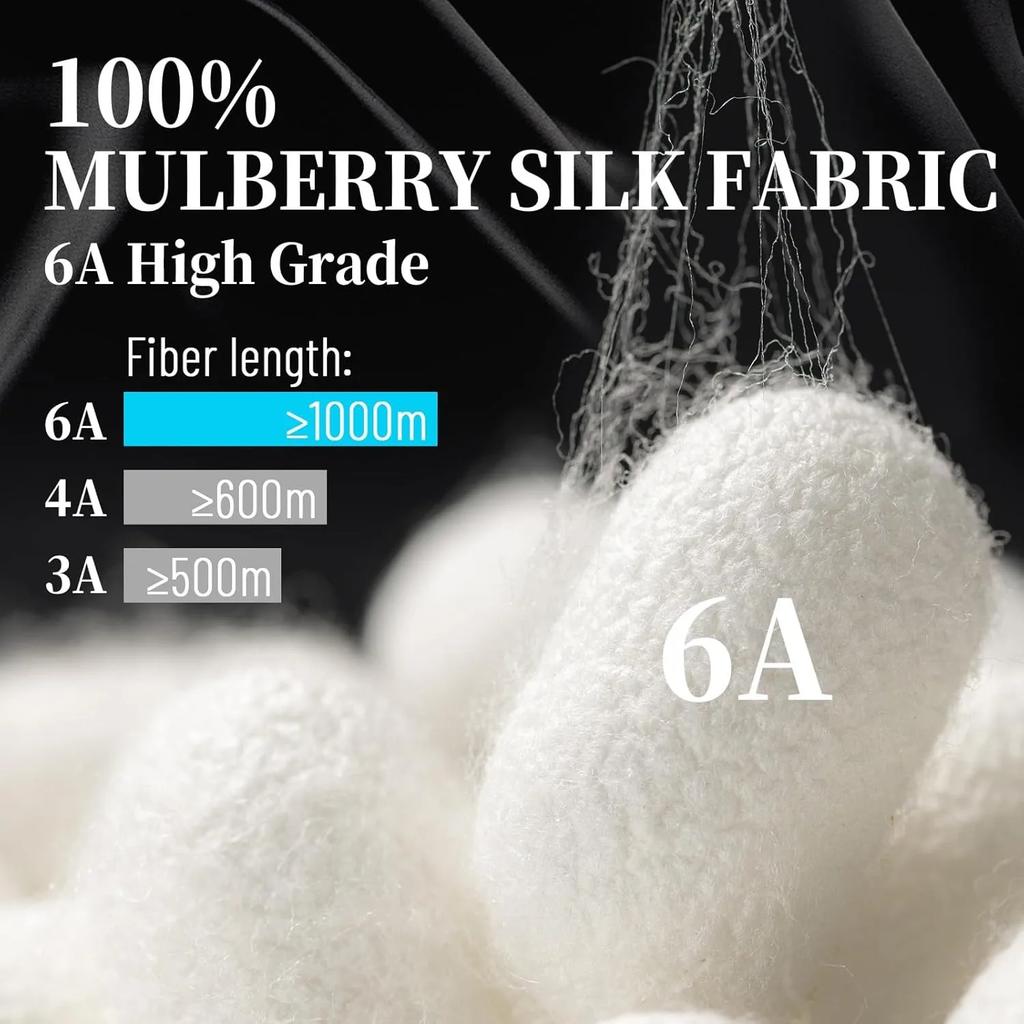 Silk Sleep Mask for Full Eye Coverage-Adjustable, Breathable & Skin-Friendly, Light-Blocking  for Restful Sleep, Sleep Eye Mask