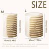 Large Capacity Cylinder Quilt Storage Bag Striped Pattern Compressible Bedding Organizer  Wardrobe