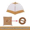Decoration Camping Tent Model 1:12 Scale Doll Small Tent Simulated Outdoor Tent  Photo Props