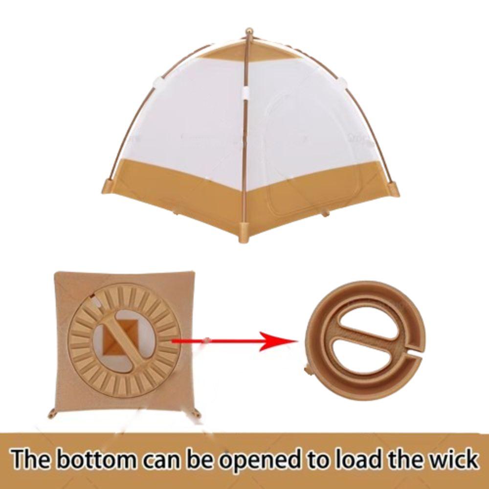 Decoration Camping Tent Model 1:12 Scale Doll Small Tent Simulated Outdoor Tent Photo Props