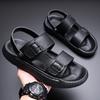 Sandals Men's 2025 Summer Casual Beach Shoes Men's Korean Version Trendy Outer Wear Non-slip Dual-purpose Cool Slippers