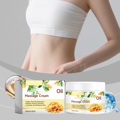 Frankincense Oil Massage Cream - Gentle Moisturizing And Hydrating For The Body Skin, Making It Smooth. Suitable For Daily Use As A Body Cream.