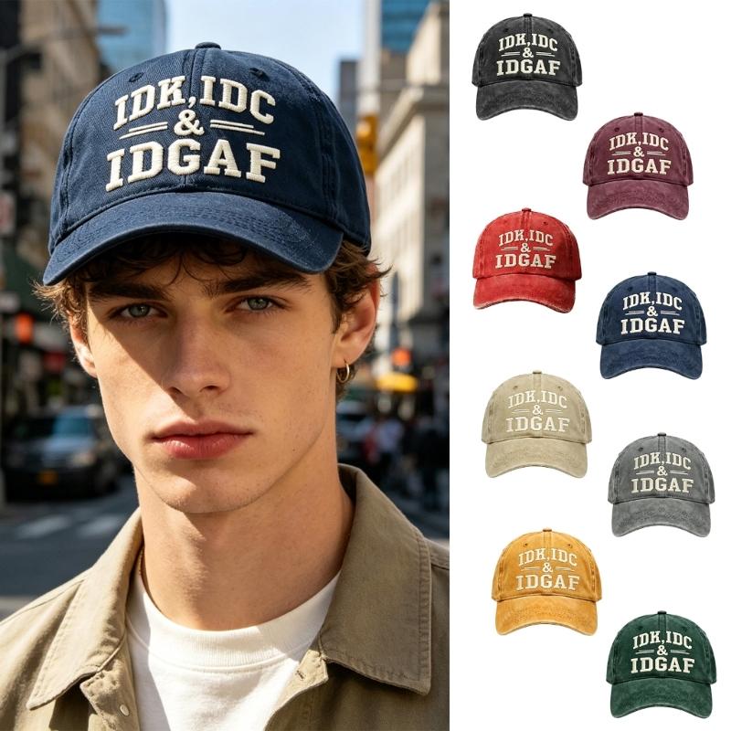 Cappellino da Baseball Unisex in Cotone alla Moda Cappello da Sole da Esterno con Cinturino Regolabile e Design Traspirante Circonferenza Testa 55-60cm