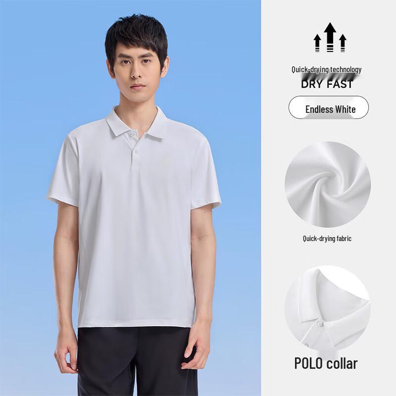 Camel Men's Quick Dry Sport Polo Shirt