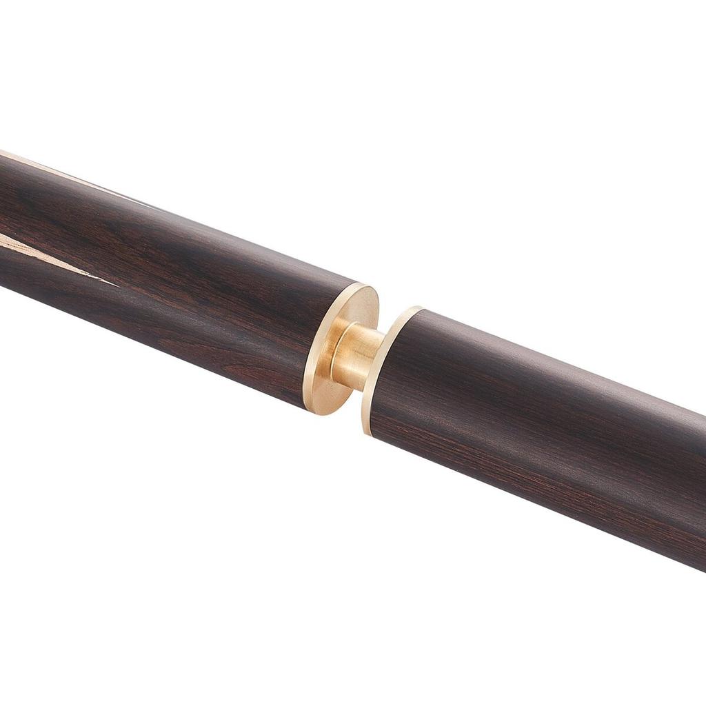 Pool Cue, 1447.8mm Jointed Snooker Cue, Snooker Cues Stick with Extension Rod & 9.5mm Leather Tip, 538g Pools Stick for Professional Pool Table, Bar,