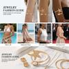 Boho Metal Starfish Upper Arm Cuff Bracelet for Women Vintage Punk Baroque Imitation Pearl Open Armlet Beach Vacation Jewelry