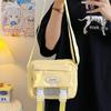 Y2k JK Shoulder Bag Harajuku Crossbody Bag Kawaii Transparent Itabag  Student