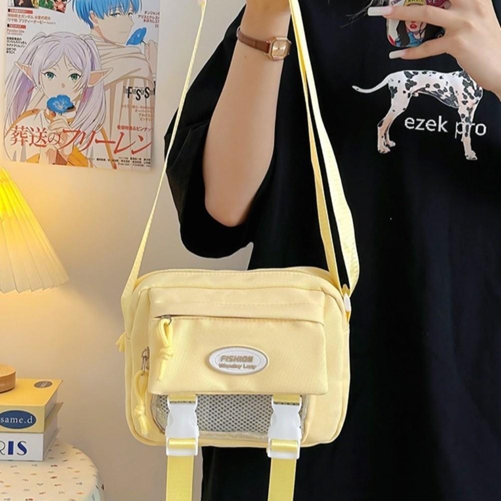 Japanese Transparent Itabag Harajuku Crossbody Bag Casual JK Shoulder Bag  Travel