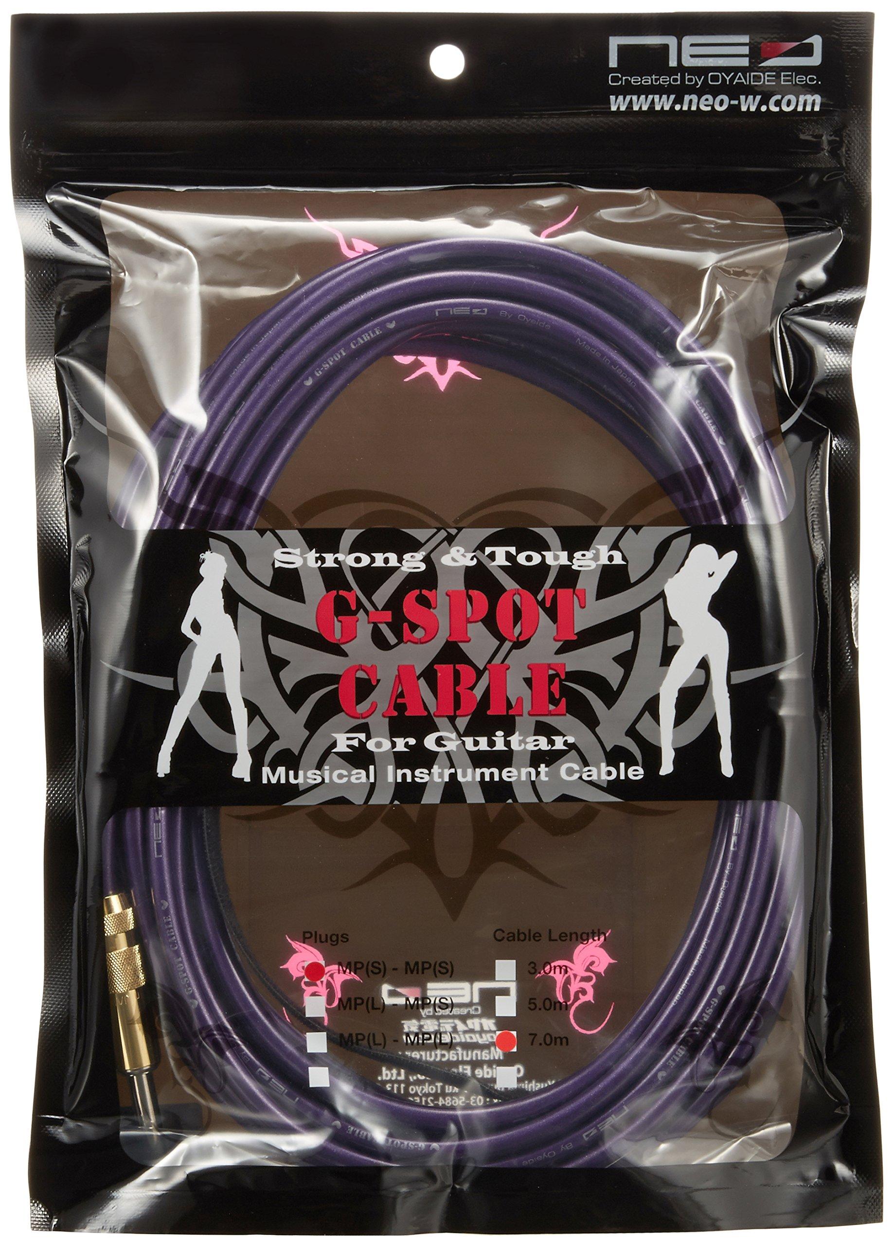 

Oyaide Electric GuitarBass Cable (Straight-Straight), 7.0m, G-SPOT CABLE SS7.0