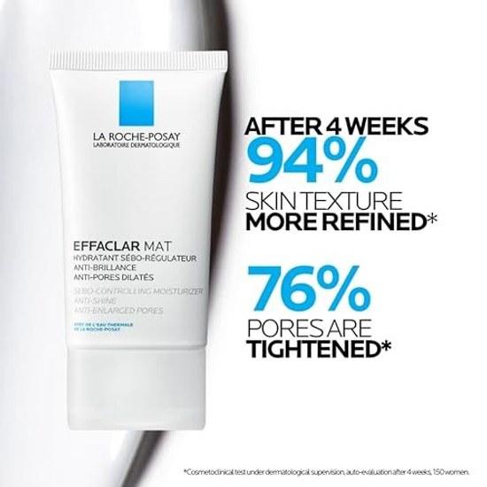 La Roche-Posay Efaclar Matte 40g acne-prone skin moisturizing gel cream acne keratin oily shine-free dermacosmetics.