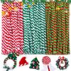50PCS New Two Color Twisting Stick DIY Handmade Strips Craft Wool Top Stick Children