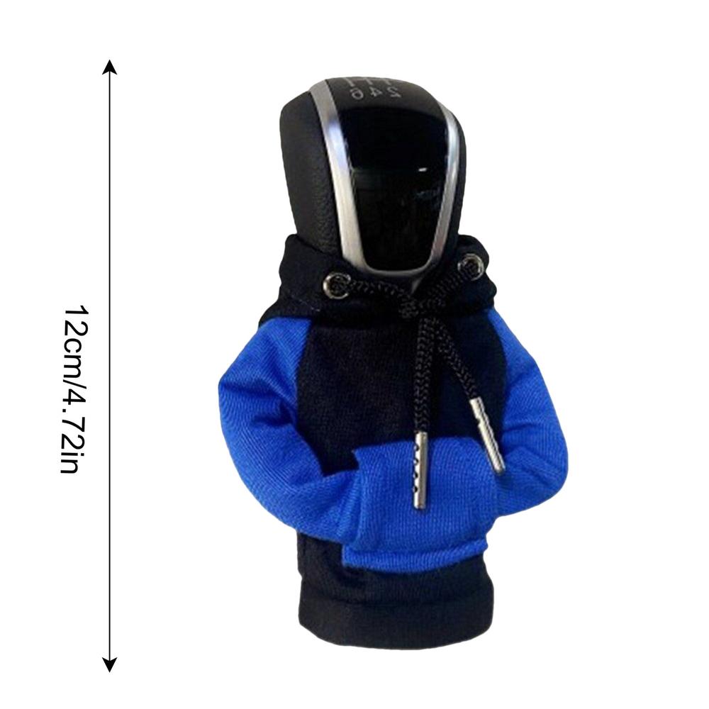 High Quality Material Decoration Car Gear Knob Cover Hoodie Car Gear Stick Hoodie Gear Stick Cover Car Comfortable Handle Cover